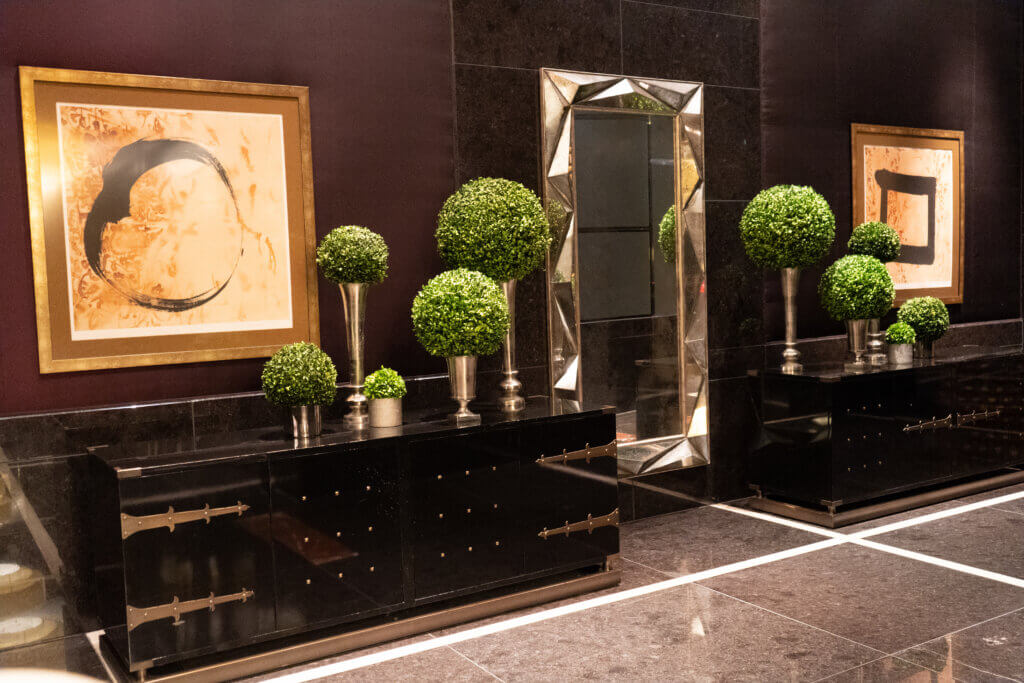 Interior of the Waldorf Astoria